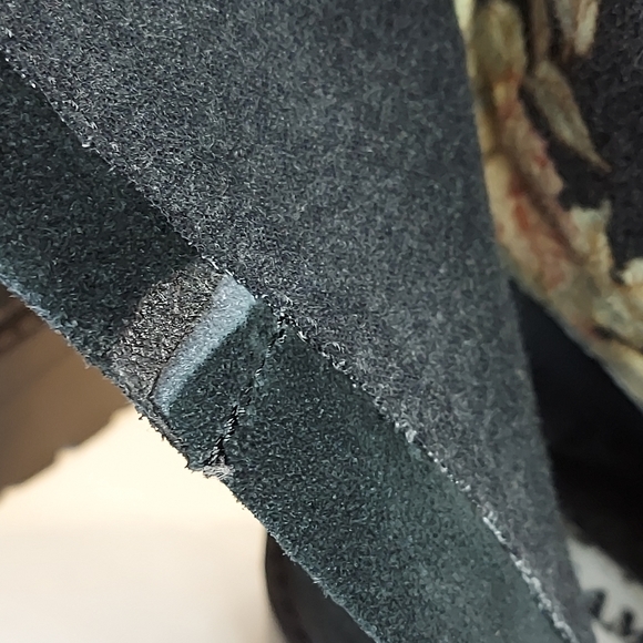 Rampage Iceberg Black Leather Suede Boots - Picture 8 of 16